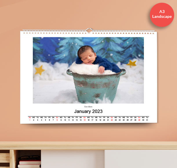 Customized Photo Wall Calendars Tinyko