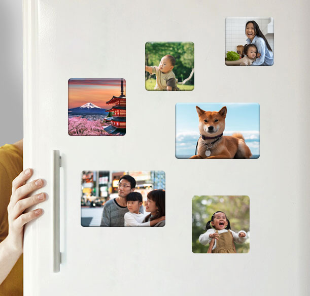 Fridge magnet ideas on metal surface, best Japanese gifts