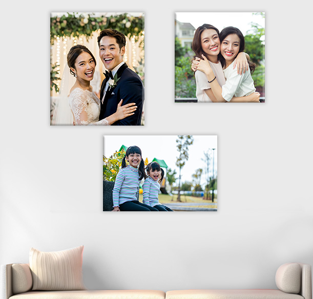 Custom hardcover photo book for birthday