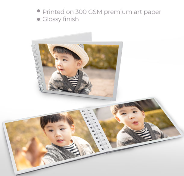  Elegant Hardcover Photo Album – Custom Cover Design in Japan