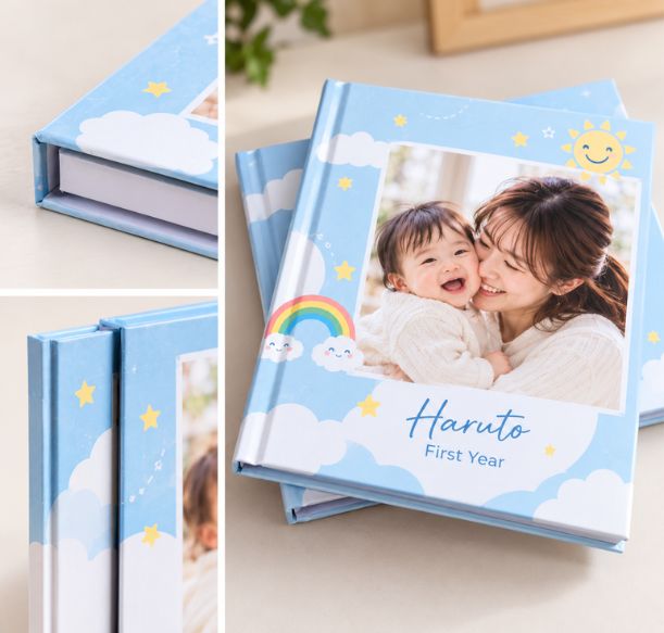 Hardcover Family Photo Album – Preserve Cherished Memories in Japan
