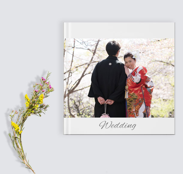 Personalised hardcover photo book of a family
