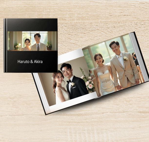 Birthday hardcover photo book