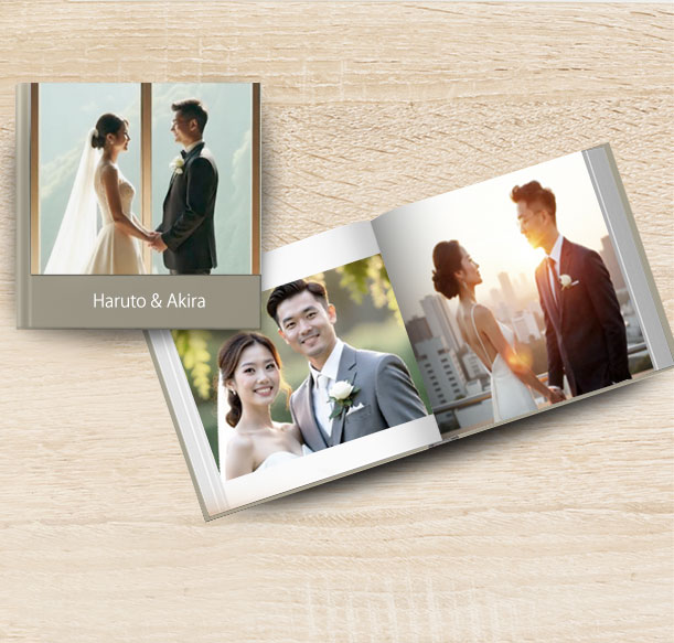 Birthday hardcover photo book