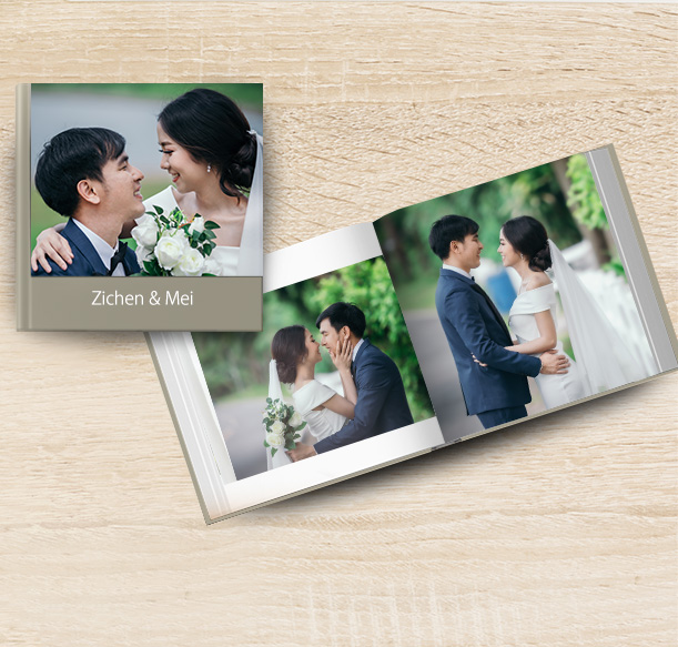 Baby first birthday hardcover photo book