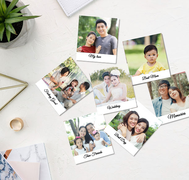 Newborn Retro Photo Prints