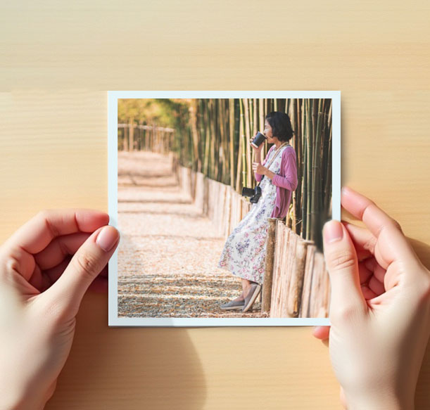 Custom hardcover photo book for birthday