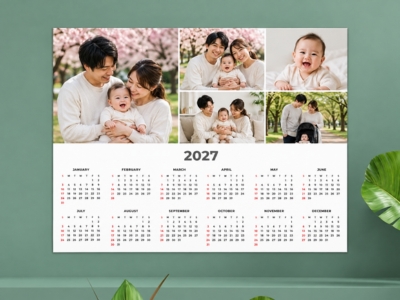 Family poster calendar
