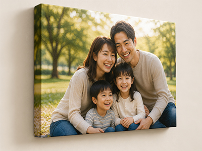   Canvas photo frame printing