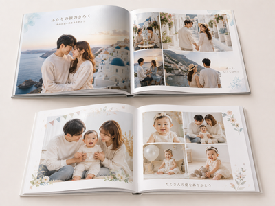 Order photo book gift in Nagoya, Japan. 