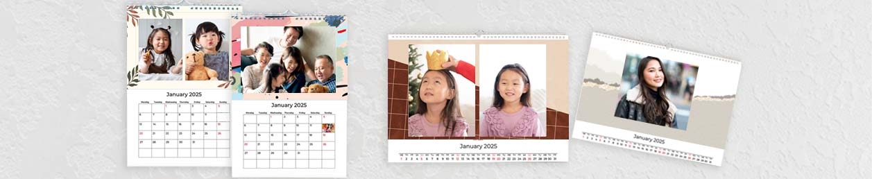 each month desk calendar