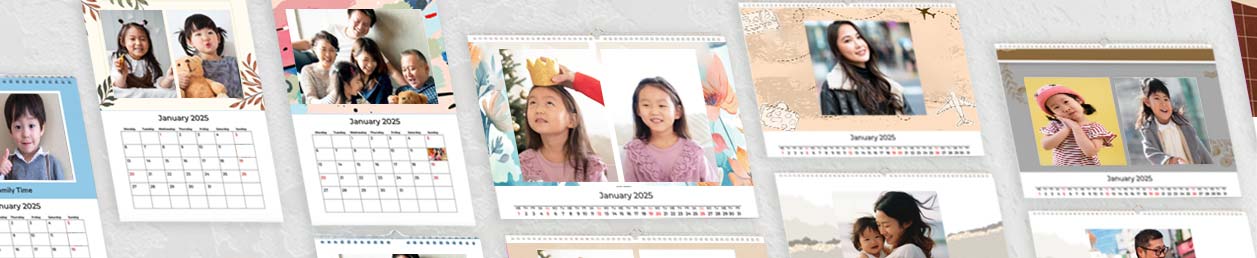 Add your own design calendar