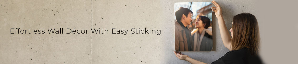 High-quality acrylic photo frame with a sleek acrylic frame