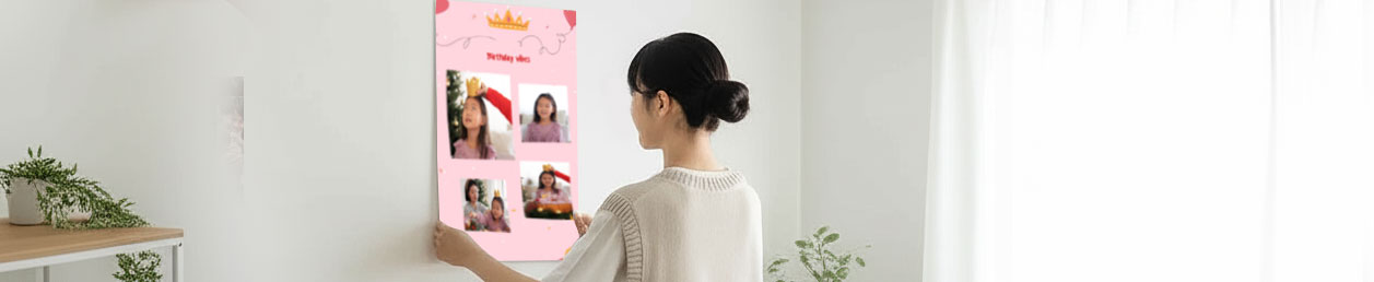 Collage Wall Poster Design