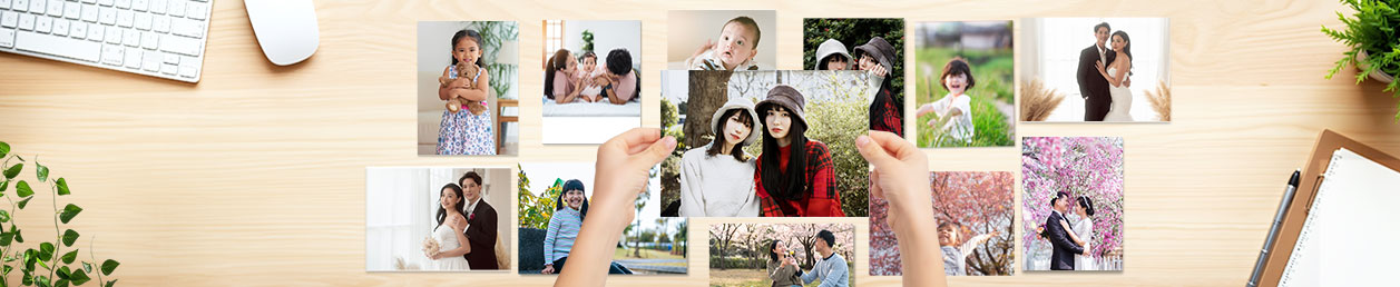 Multicolor print photos online