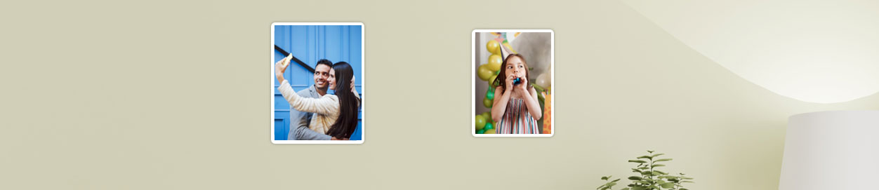 Display your photos with our acrylic frame photo