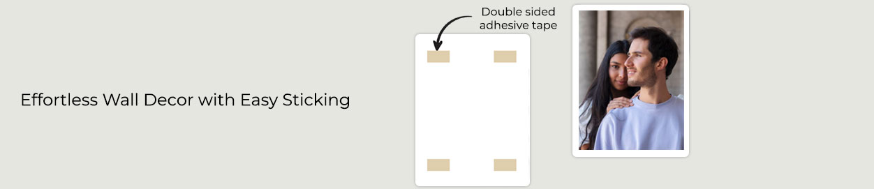 High-quality acrylic photo frame with a sleek acrylic frame