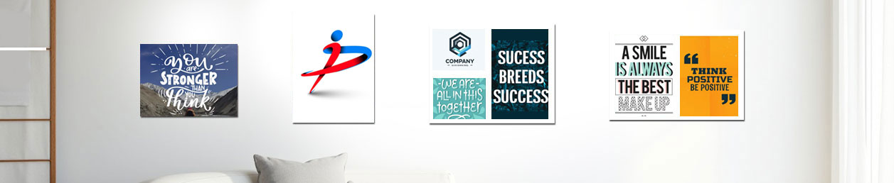 Personalised photo magnets arranged in a visually appealing layout, showcasing various family memories and occasions.