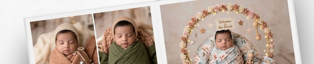 Customised fridge magnets featuring Instagram photos on a pink background, perfect for displaying memories