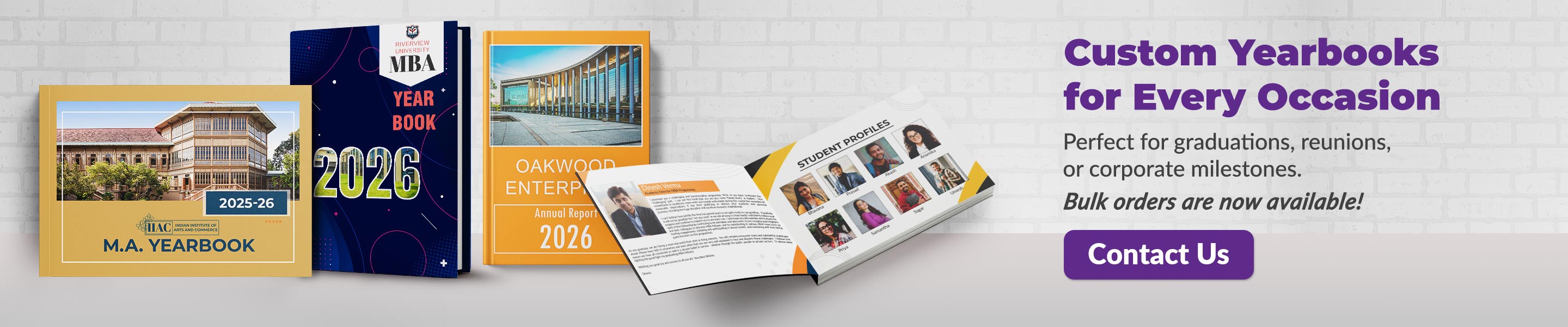 Digital online yearbook 