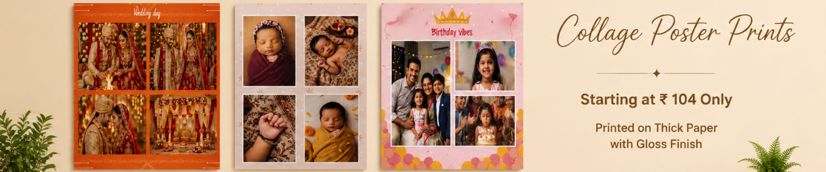 Custom Photo Collage Poster Online