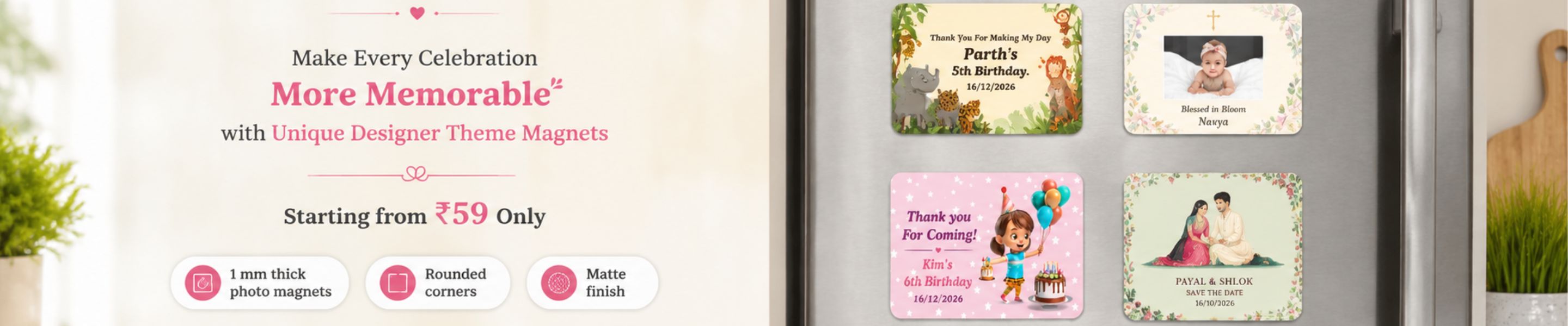 Custom Designer Magnets Online