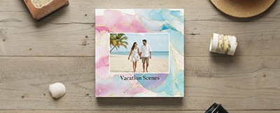 Custom wedding image photo book 