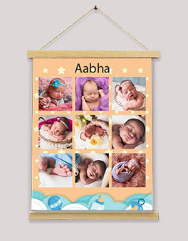 Baby Photo Wall Poster