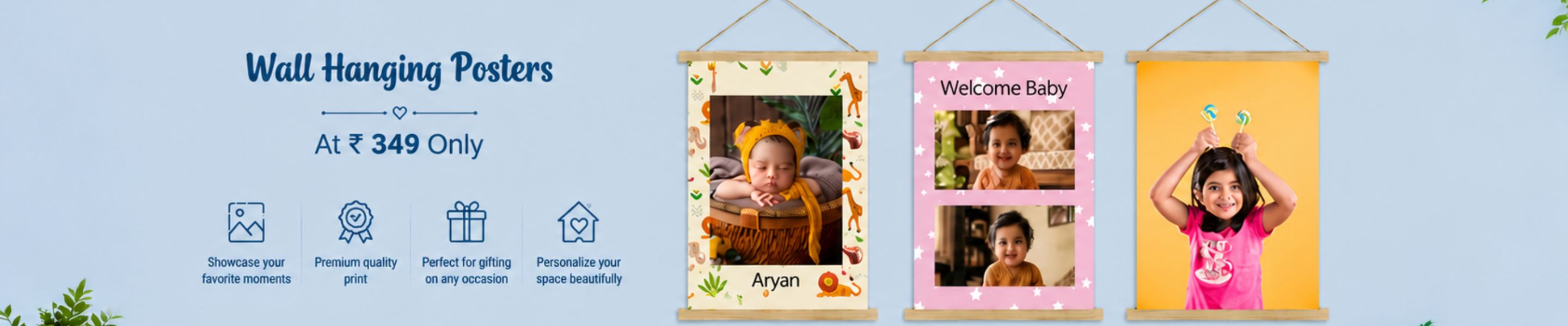 Custom Wall Hanging Posters Online