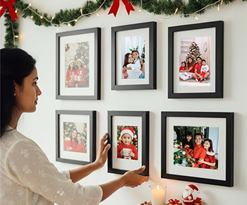 Framed Wall Art Christmas gift ideas for colleagues and family with personalized frames