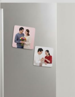 Personalized Photo Magnet - Cherish your memories on a beautiful magnet