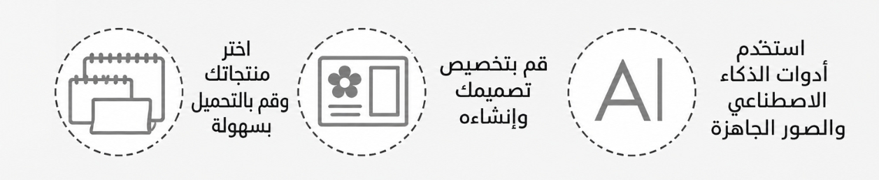 Add your own design calendar