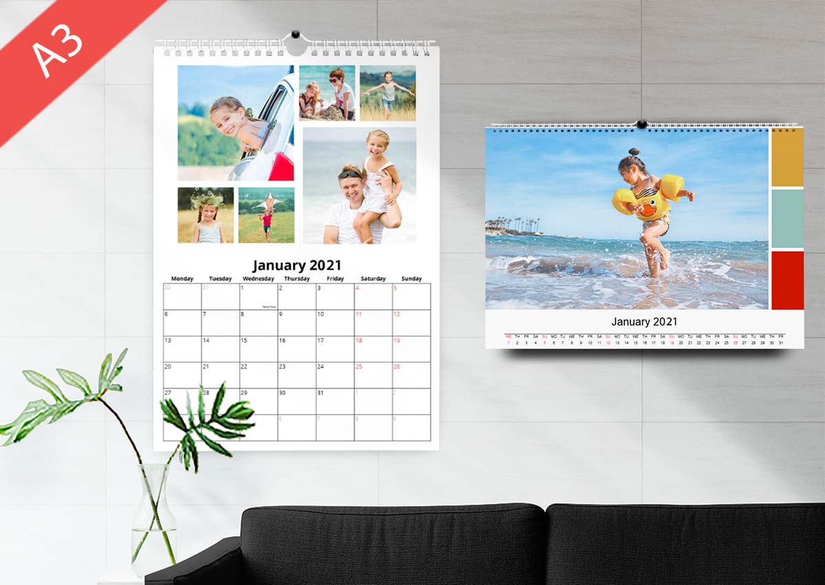 Make Your Own Photo Wall Calendar Becca Charmane