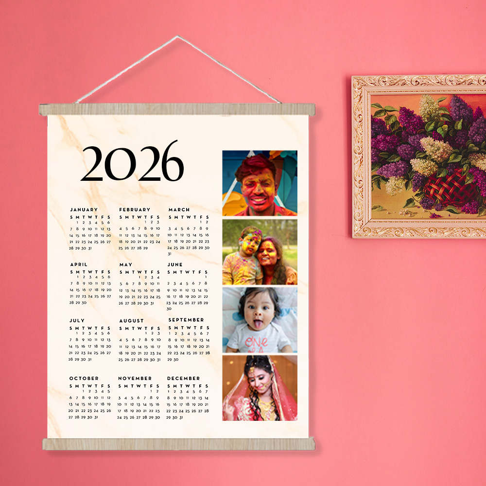 Friends pictures wall hanging calendars