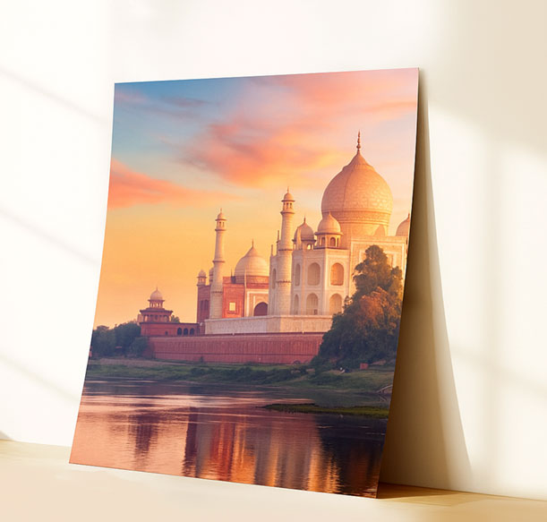 Personalised hardcover photo book of a family