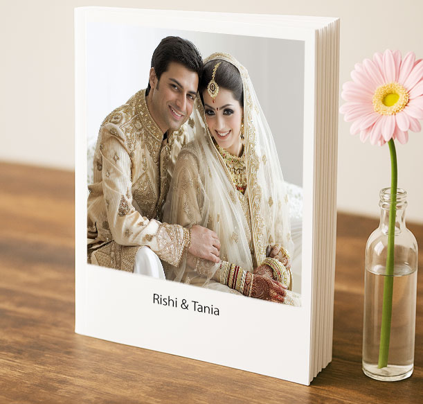 Couple personalized imagewrap photo album