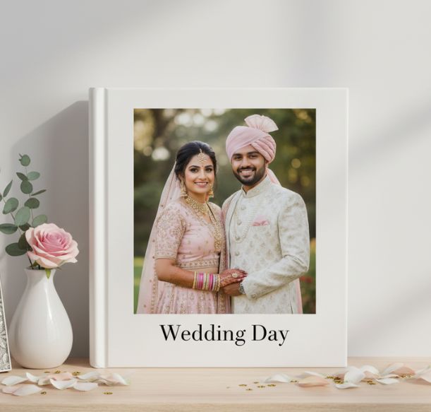 Couple wedding photo album books for creating lasting memories
