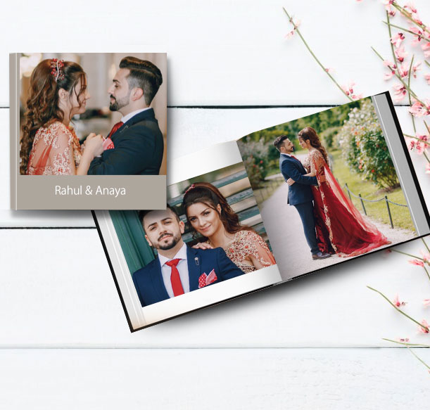 Premium quality wedding photo album printing for stunning results