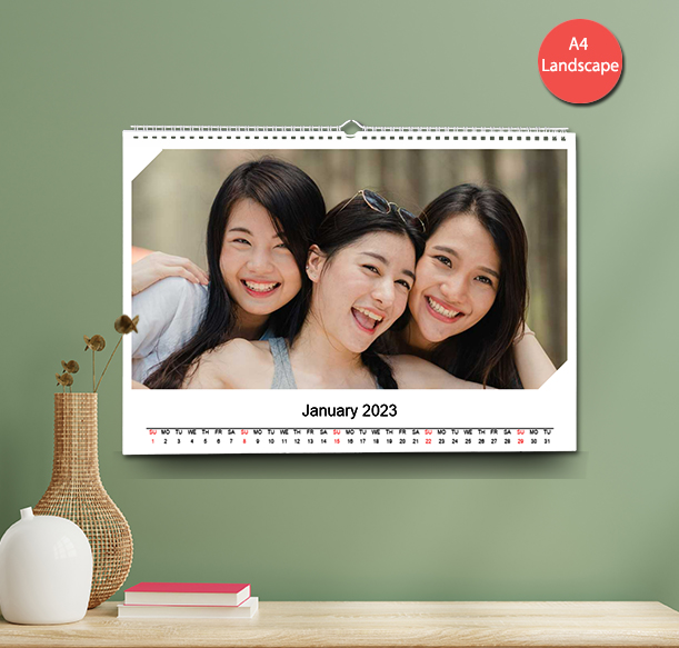 Friends memories wall calendar