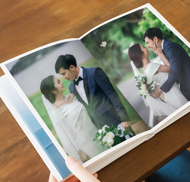 Marriage wedding album printing singapore