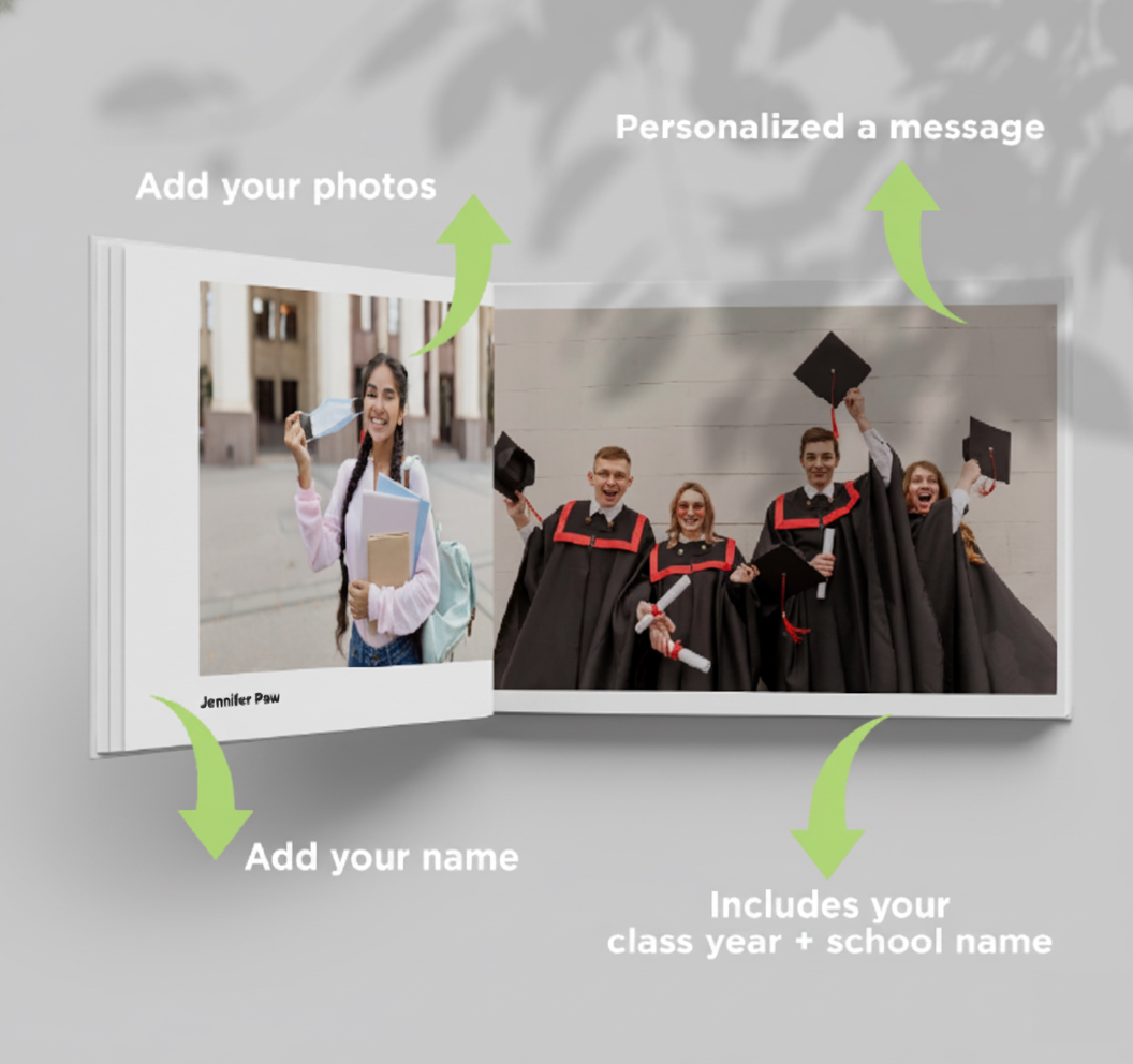 Baby first birthday hardcover photo book