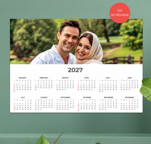 Couple Poster Calendar