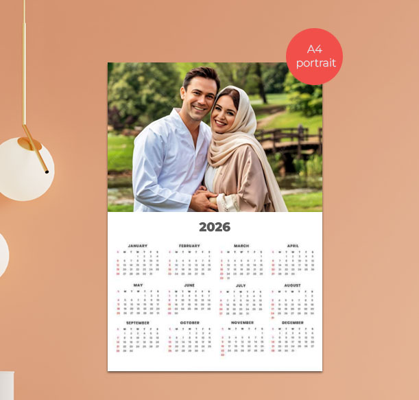 Mother and Baby  Poster Calendar