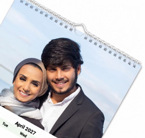 Baby photo wall calendar 2024 in UAE
