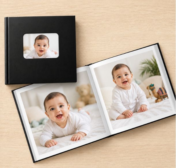 Anniversary professional leather photo albums